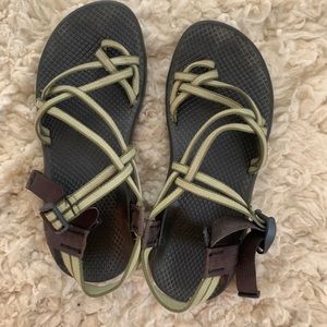 Light green Chaco sandal